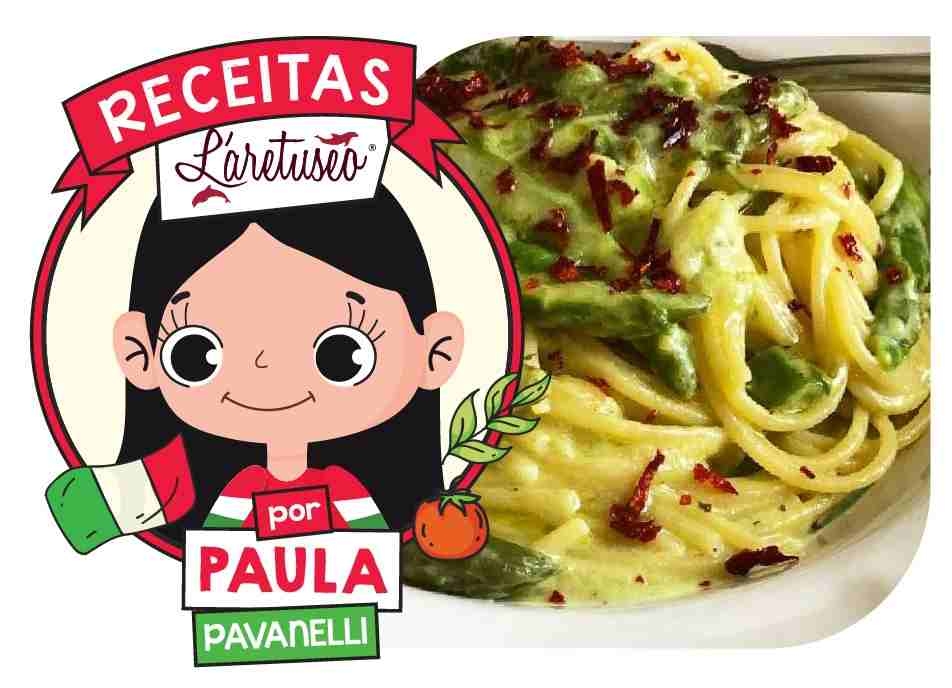 Spaghetti con Asparagi, Pecorino e Peperoni Cruschi
